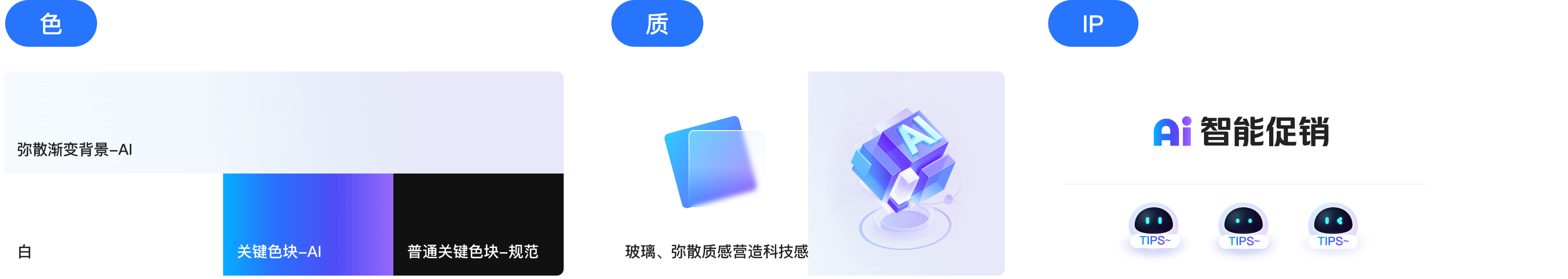 AI 智能促销视觉系统:色彩、材质与 IP